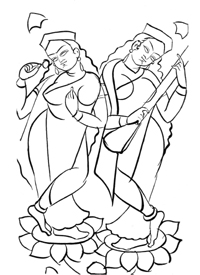 File:KalighatLakshmi&Sarasvati.jpg