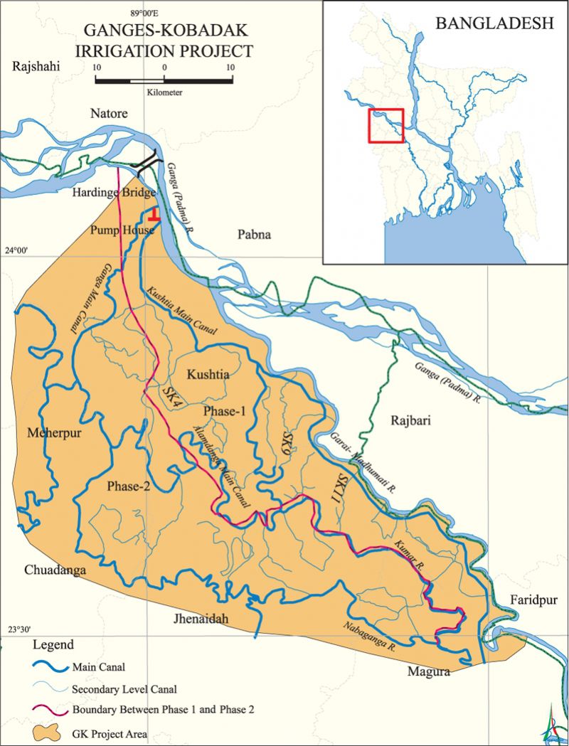 Ganges-Kobadak Irrigation Project - Banglapedia